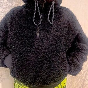 PRICE DROPPED Lululemon hoodie warm nice material with lining